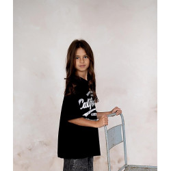 T-SHIRT DZIEWCZĘCY▪️BAWEŁNIANY▪️OVERSIZE▪️CALIFORNIA▪️KIZ