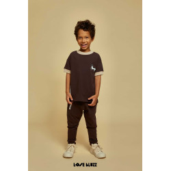 SPODNIE DZIANINOWE▪️DELIKATNIE OCIEPLANE▪️BROWN▪️LOOSE BLUZZ