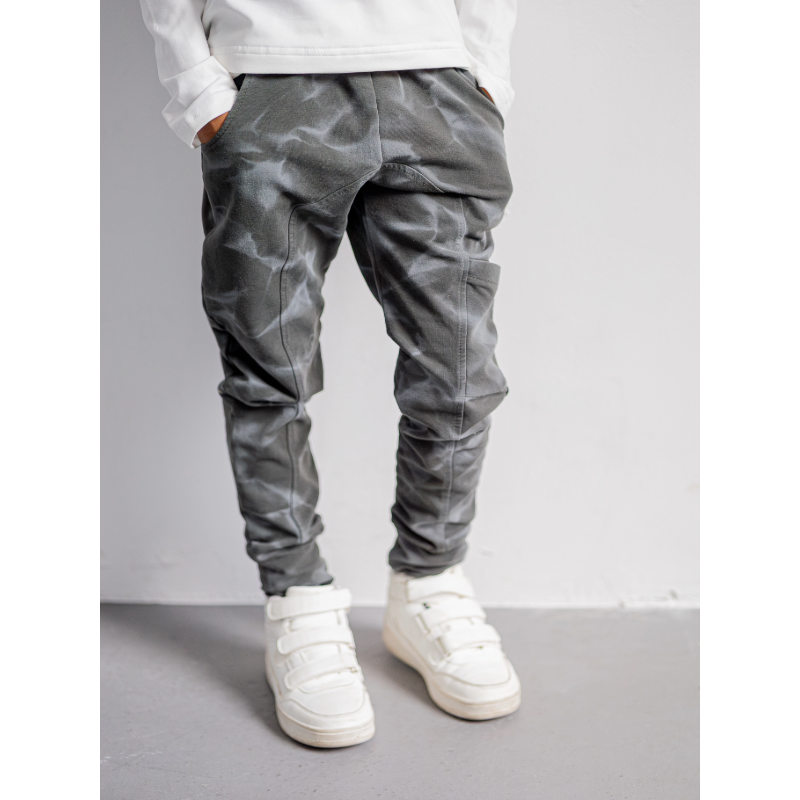 Spodnie Dresowe ▪️TIE DYE Khaki▪️NUNU